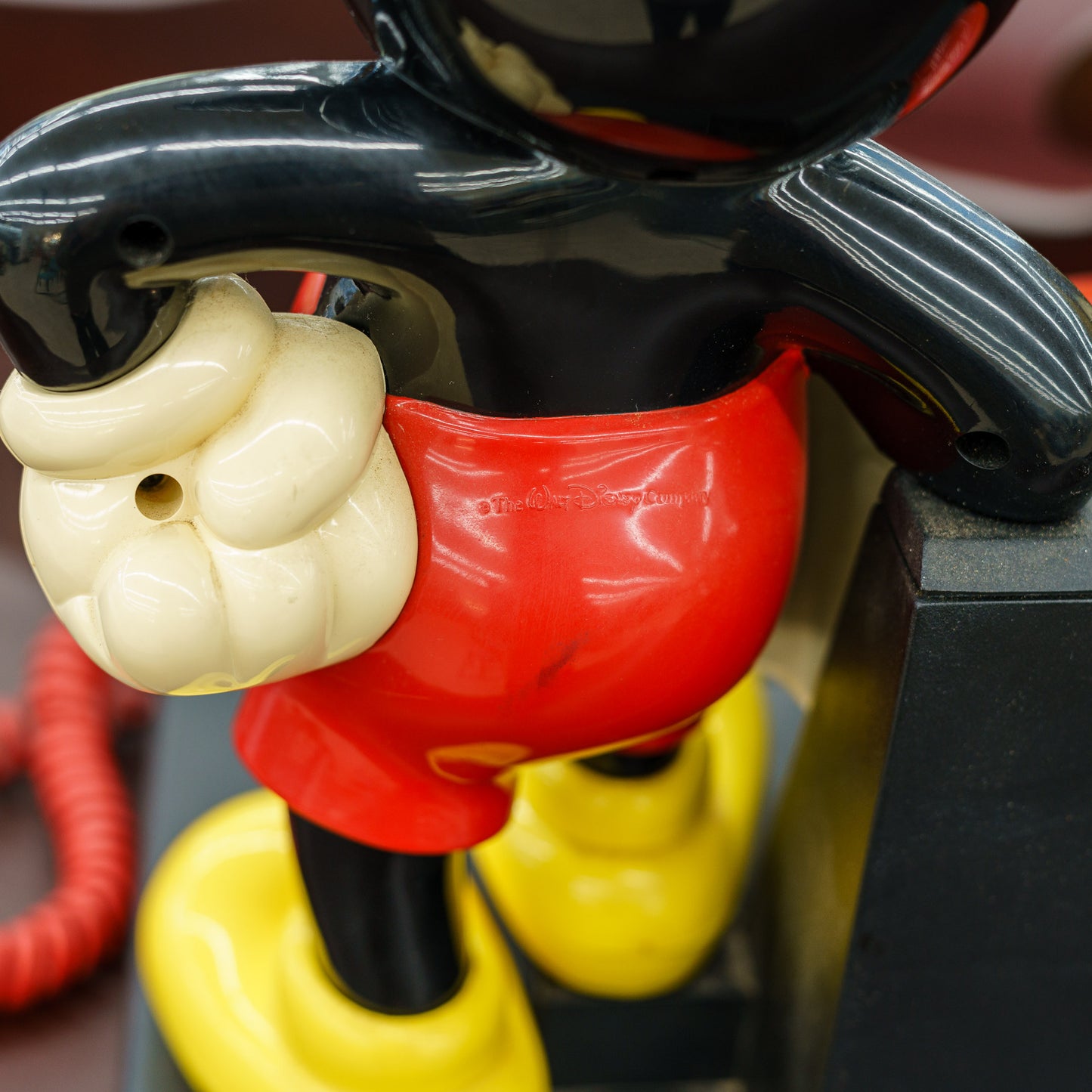 Rare Vintage Disney Mickey Mouse Phone