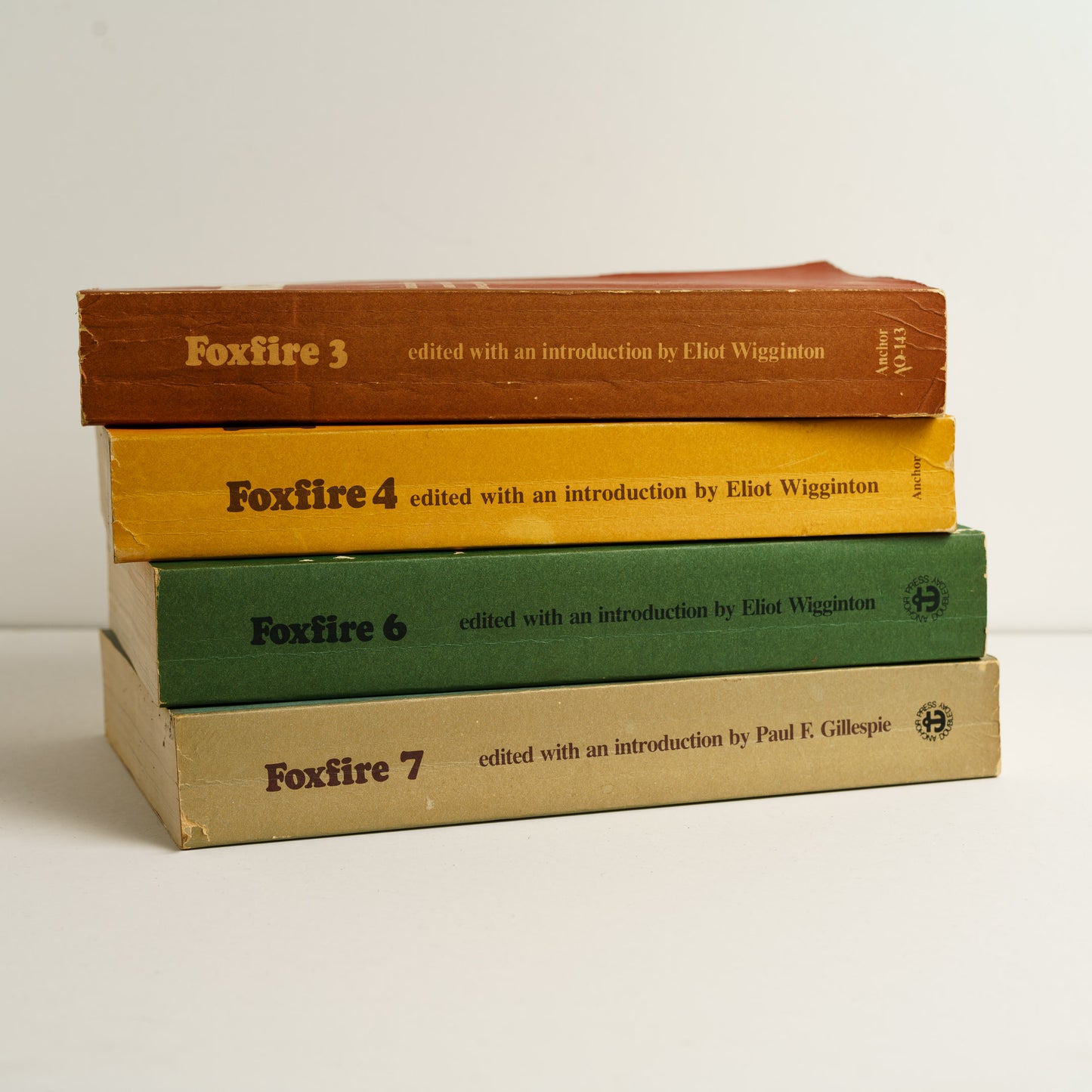 Set of 4 Foxfire Homesteading Books