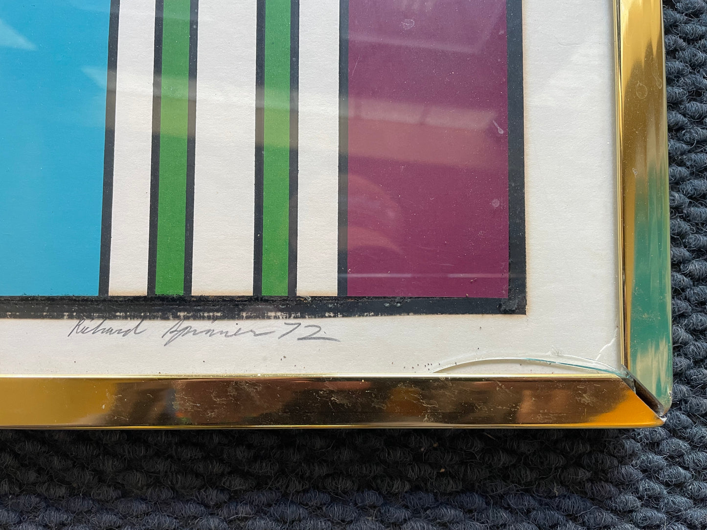 Richard Spinner Art Print (84/140 1972) 27.5” x 27.5”