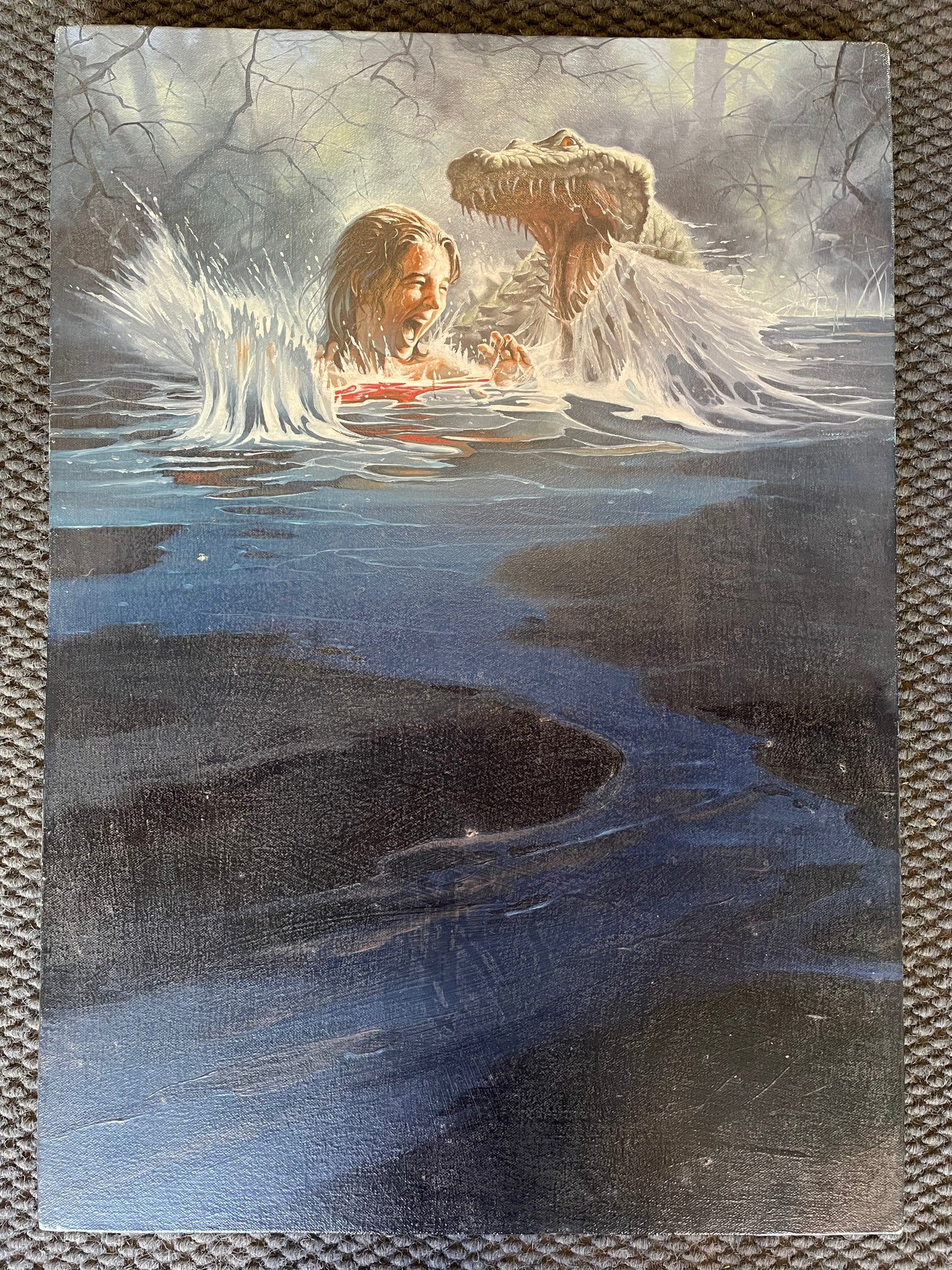 Oil Painting, Gary Ruddell, 1987 15” x 21.5”