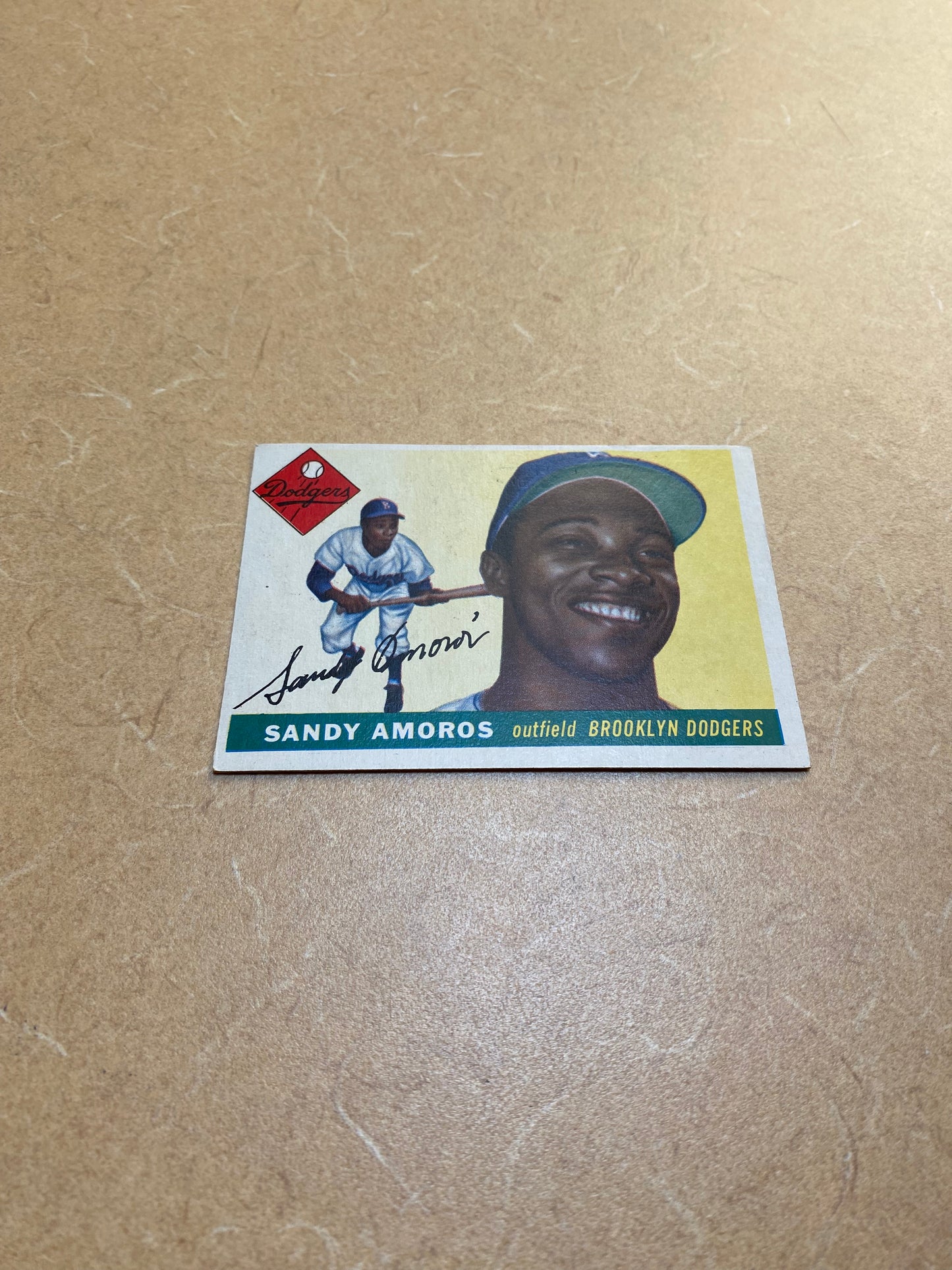 Topps 1955 #75 Sandy Amoros