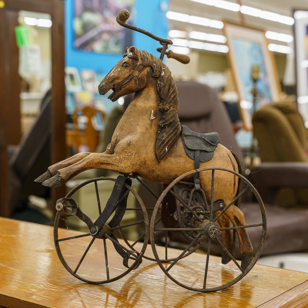 Antique Horse Tricycle - doll size