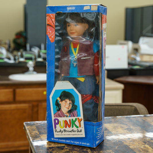 Punky Brewster doll in original box - 1984