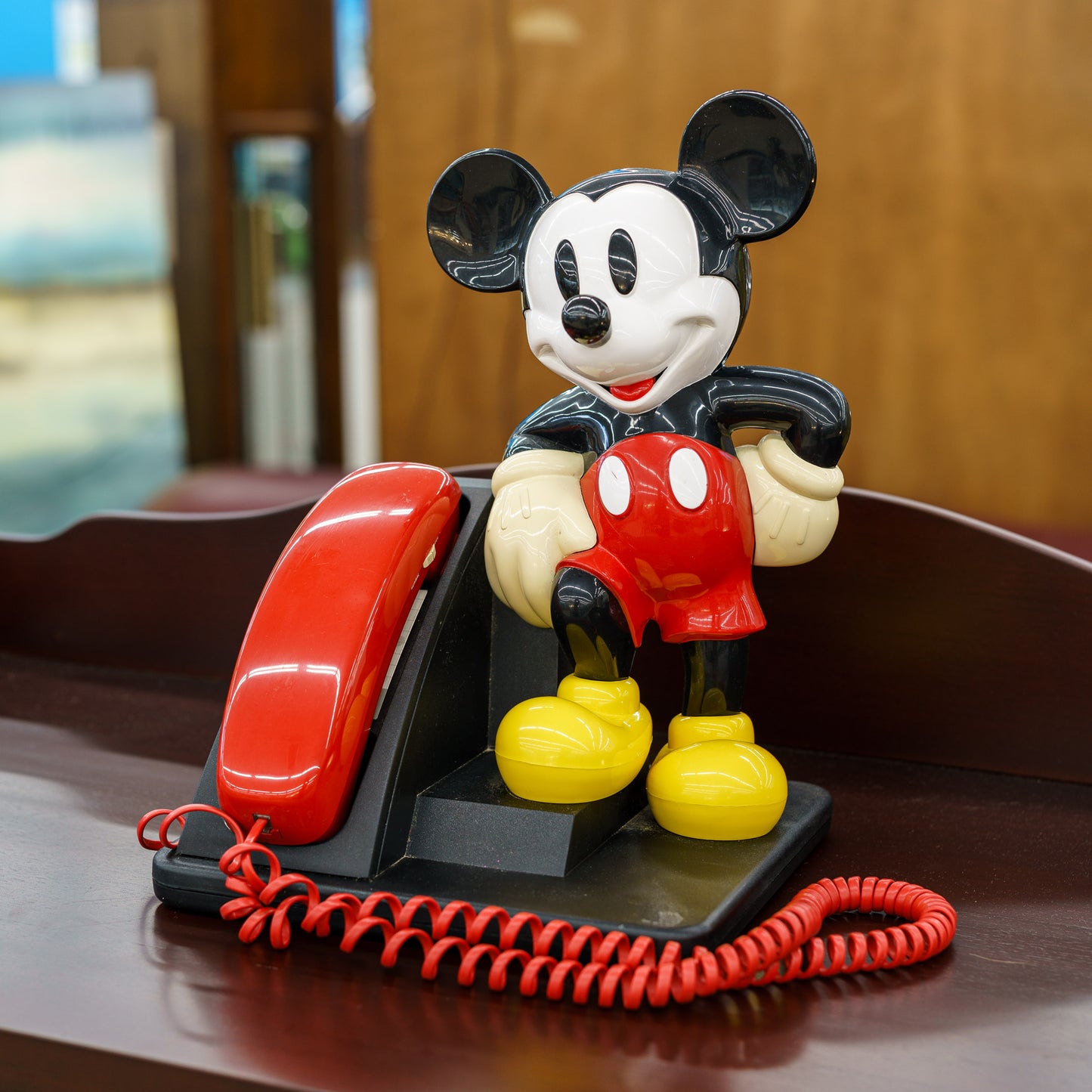 Rare Vintage Disney Mickey Mouse Phone