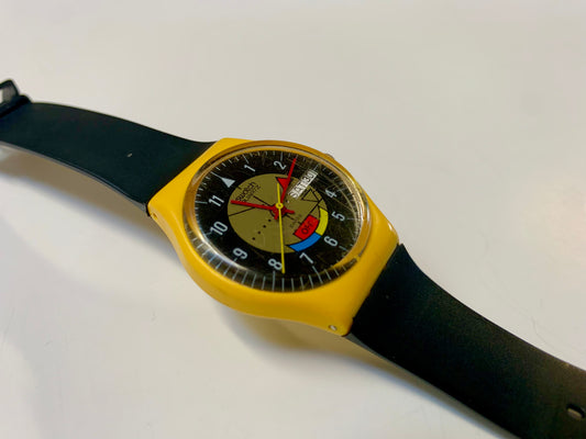 Swatch Watch (Yellow)