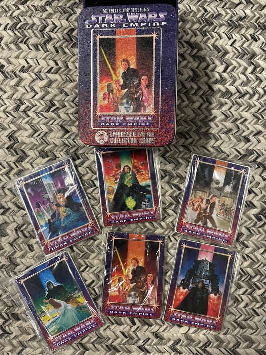 Star Wars Dark Empire Metal Trading Card Set 1995