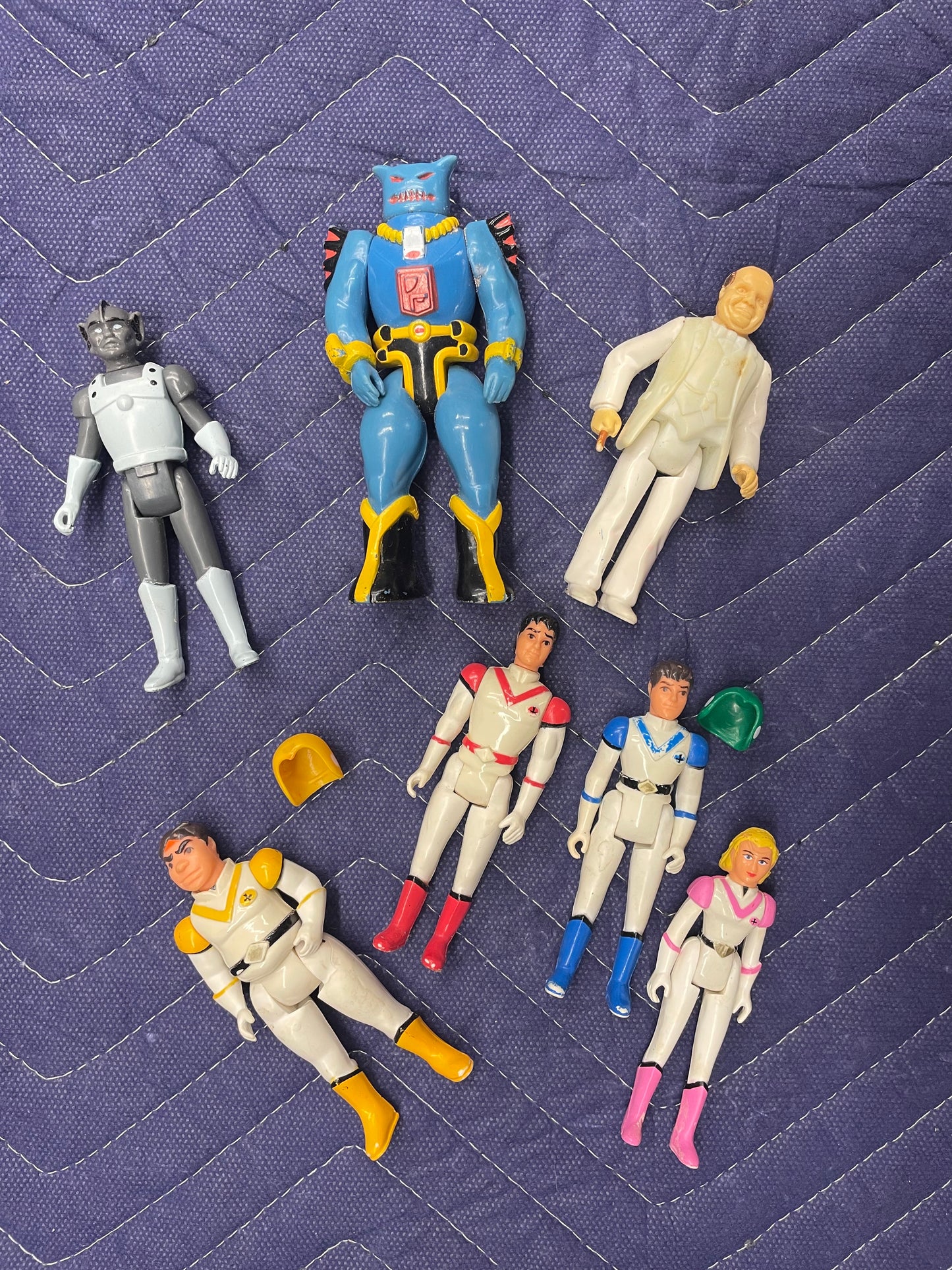 Voltron Action Figures 1984