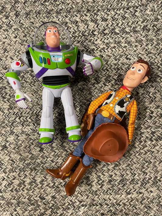 Toy Story Talking Woody and Buzz